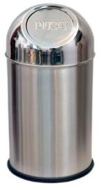 Soft Close Stainless Steel Design Dustbin