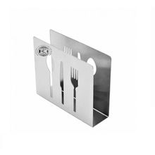 Stainless steel cutlery holder