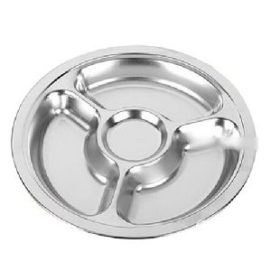 Stainless steel Dinner Plates With Handles