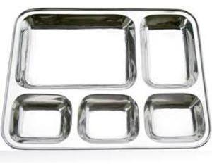 stainless steel mess tray