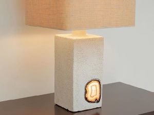 Agate Stone Table Lamp