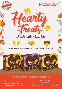 Hearty treats animal feed supplement