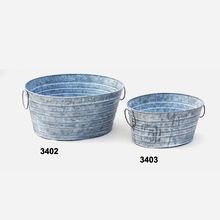 Galvanized Planters