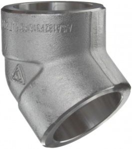 Duplex steel 45 degree socket weld forged Elbow