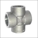 Duplex steel forged Socket Weld Cross