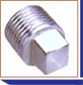 Duplex steel threaded Square Plug