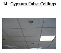 Gypsum False Ceiling