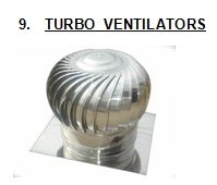 Turbo ventilators