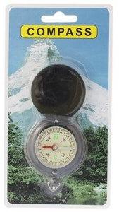 MAGNETIC PLASTIC POCKET COMPASS