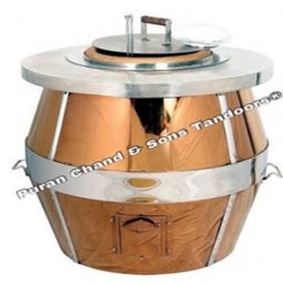 Copper Round Tandoor