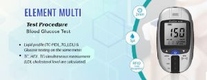 Digital Cholesterol Lipid Profile Measurement