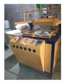 Semi Automatic Thermocol Plate Making Machine