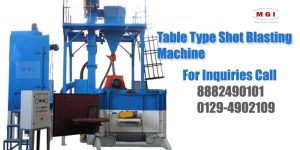 Table Type Shot Blasting Machine
