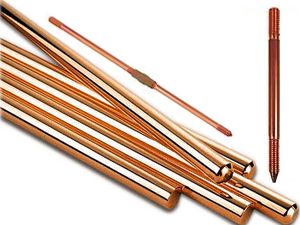 copper bonded earthing rod