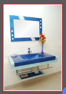 glass vanities