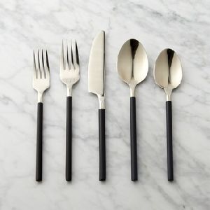 Black Silver cutlery