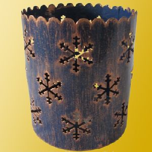 Iron votive candle