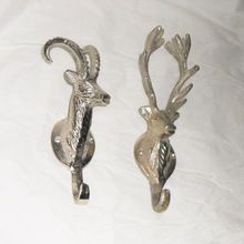 Aluminium Deer Head Wall Hooks