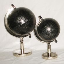 Aluminum World Globe