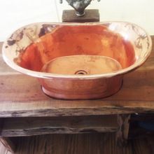 Copper Bathroom Wash Basin Sink