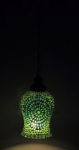 mosaic glass hanging lamps