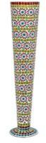 Mosaic Glass Flower Vase Decorations