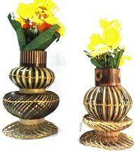 Bamboo flower vase