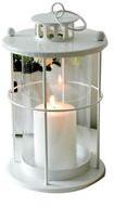 Magical white aluminum lantern