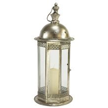 Silver Color Hanging Metal lantern