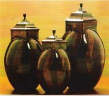Brass India Vintage Style Urn