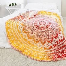 towel round beach throw