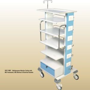 Multipurpose Monitor Trolley