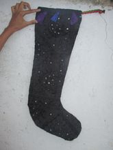 vintage banjara Christmas socks