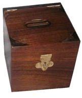 Square Wooden Box