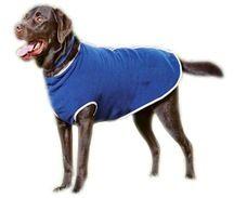 FLEECE zip DOG coat