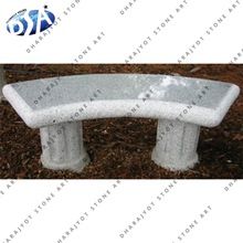 granite stone garden bench