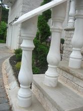 marble stone hand rail stair decorative balustrade
