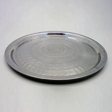 Stainless Steel Polish Food Serving Plate