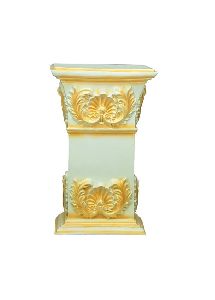 White Golden Shade Side Table