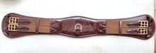 Leather Dressage Girth Brown