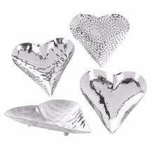 Metal Heart Shaped Charger Plate