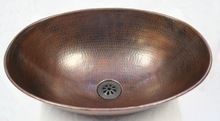 Oval Shaped Copper Sink
