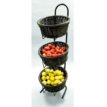 Three Tier Fruit Basket Stand