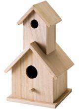 Wooden Bird House