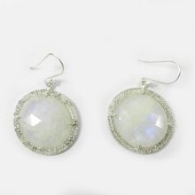 ainbow moonstone Earring