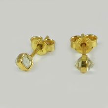 herkimer diamond gemstone Earring