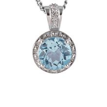 Blue Topaz Pendant