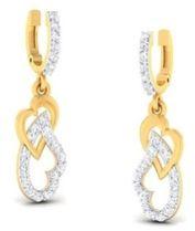 Gold earrings designs for young girls