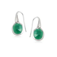 Latest designer green onyx earring