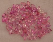 Marquise cut 3 x 6 mm loose pink sapphire gemstones